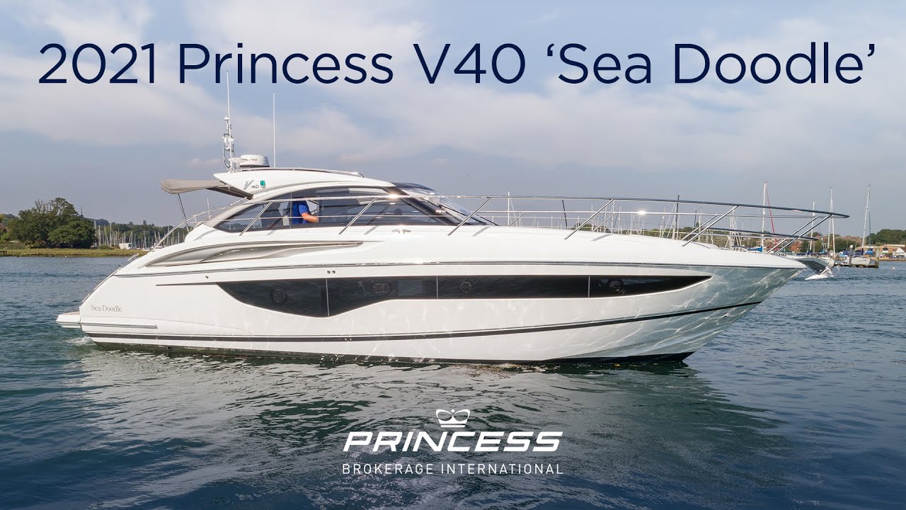 Princess V40 'Christina V' - FOR SALE