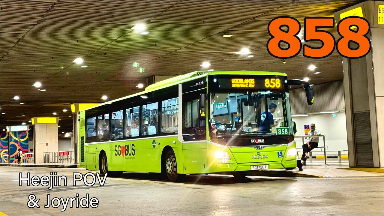 [Joyride + POV] SG1796T on 858 | MAN NL323F A22 Gemilang Euro 6