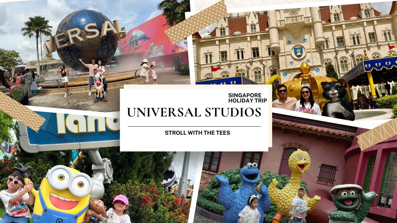 SINGAPORE HOLIDAY TRIP: Day 2. Fun whole day at Universal Studios! 