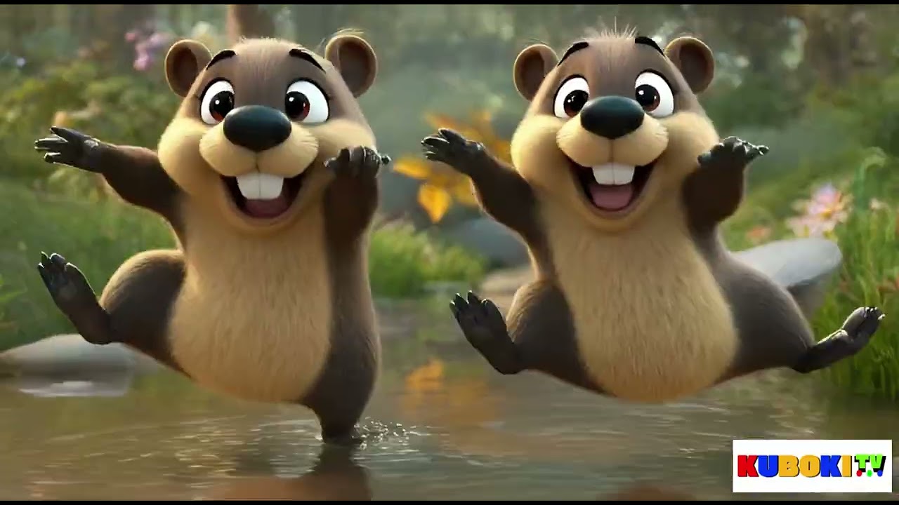 🇬🇧Traka Traka 🦫 Beavers | Kids Song Knock on Wood | Music for Children