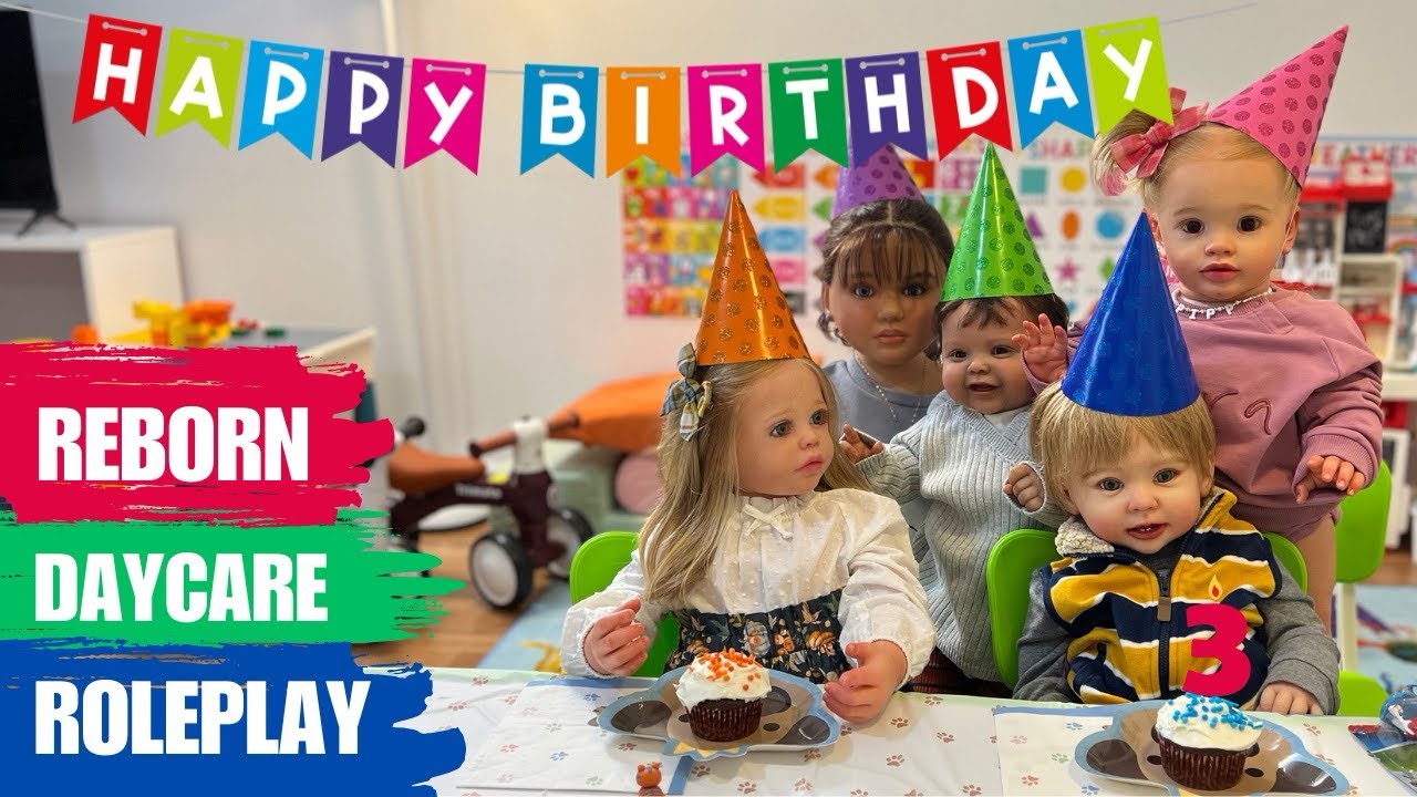 Reborn Doll Afternoon Routine Roleplay 🎁 🧁🎉  Happy Birthday Billy! #roleplay #reborn #dolls