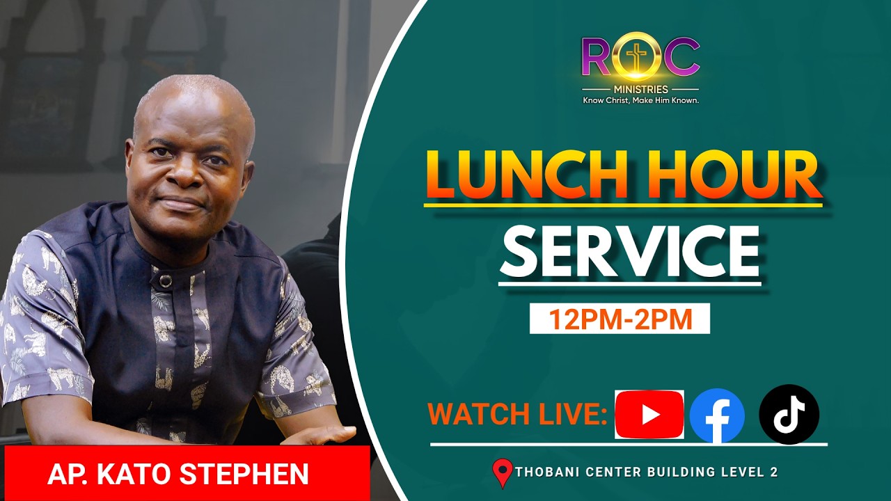 Friday Lunch Hour Service | With Ap. Kato Stephen 06 02 2026