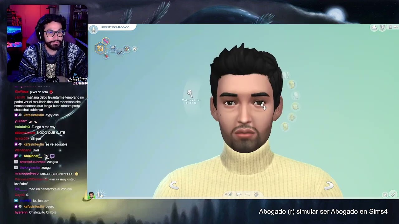 Roberttson en los Sims