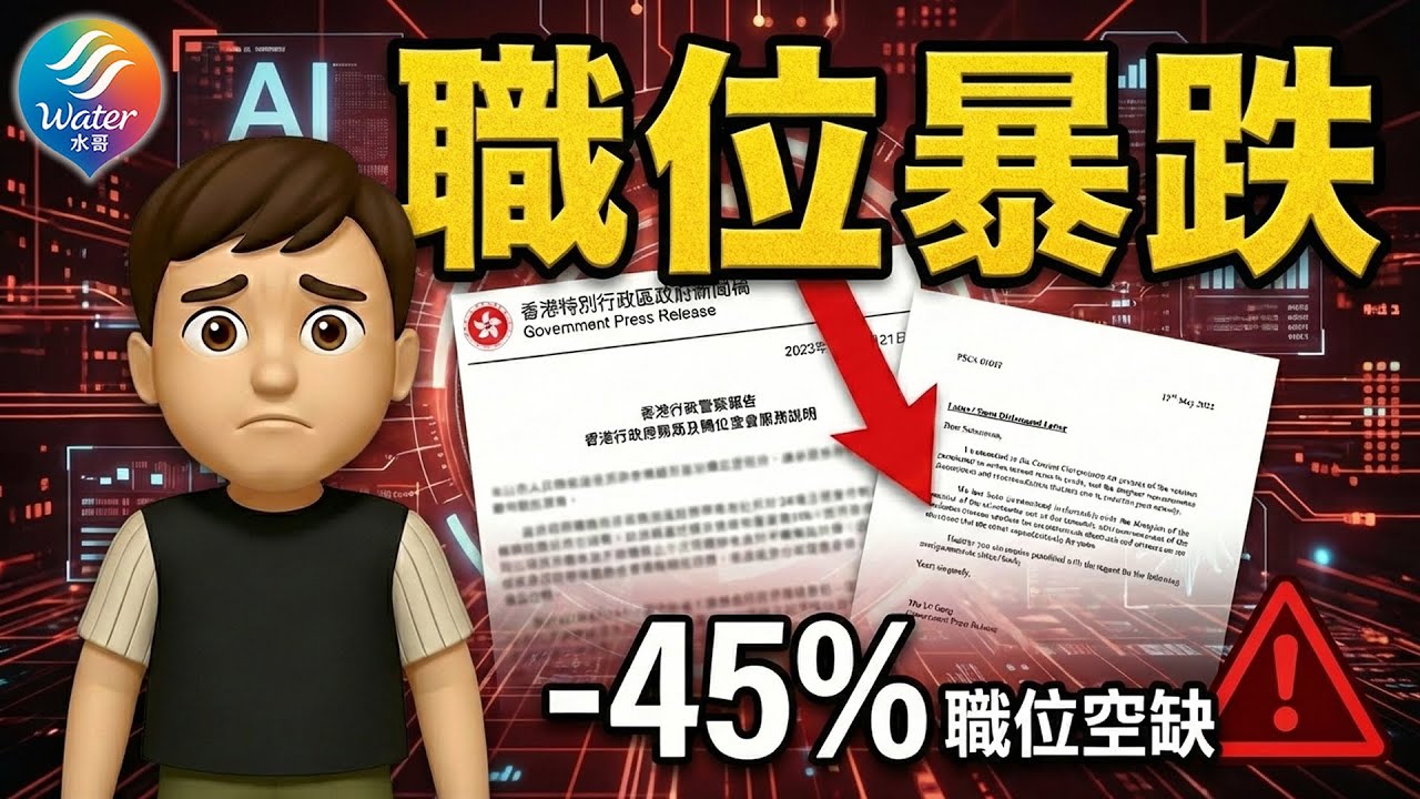 【打工仔勢危】職位暴跌45%仲攞命！零售數字好睇唔好食！