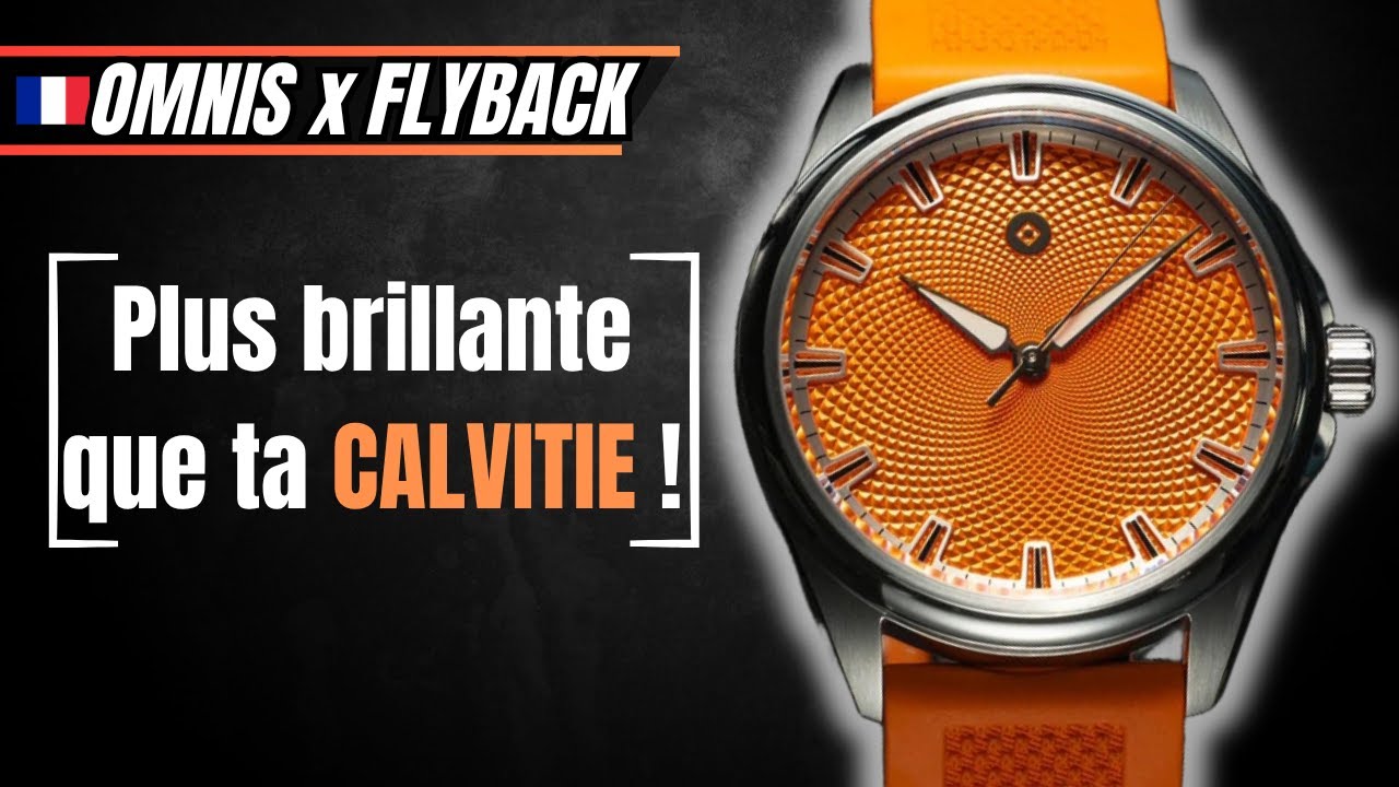 Omnis x Flyback Edition : la montre qui décoiffe même les chauves !