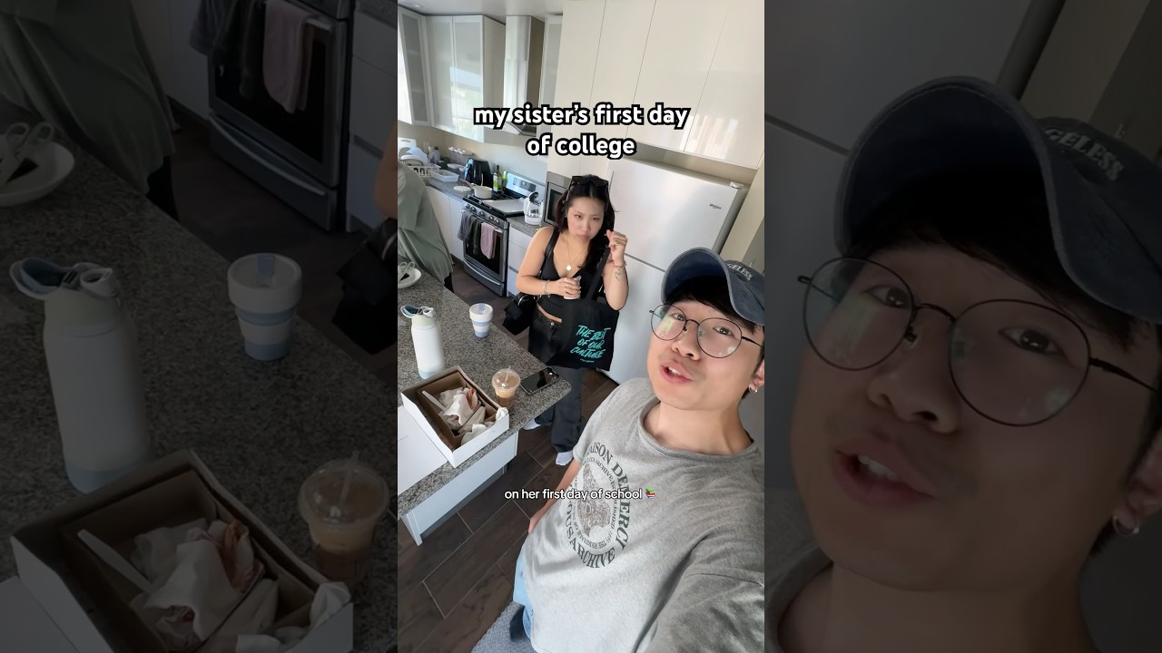 My sister&rsquo;s first day of college