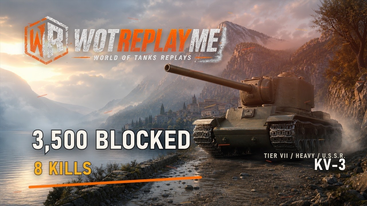 KV-3 Tier VII HT Replay | Lakeville | 8 Kills