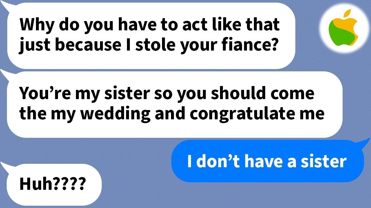 【Apple】 My fiancé left me for my sister...but he didn't know an important piece of her past...