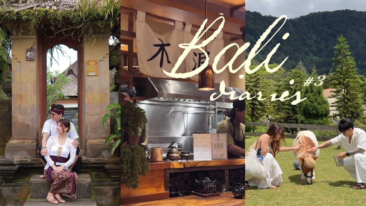  BALI DIARIES #3 🌿 | Exploring Ubud, Penglipuran Village, Kintamani & Bali Farm House