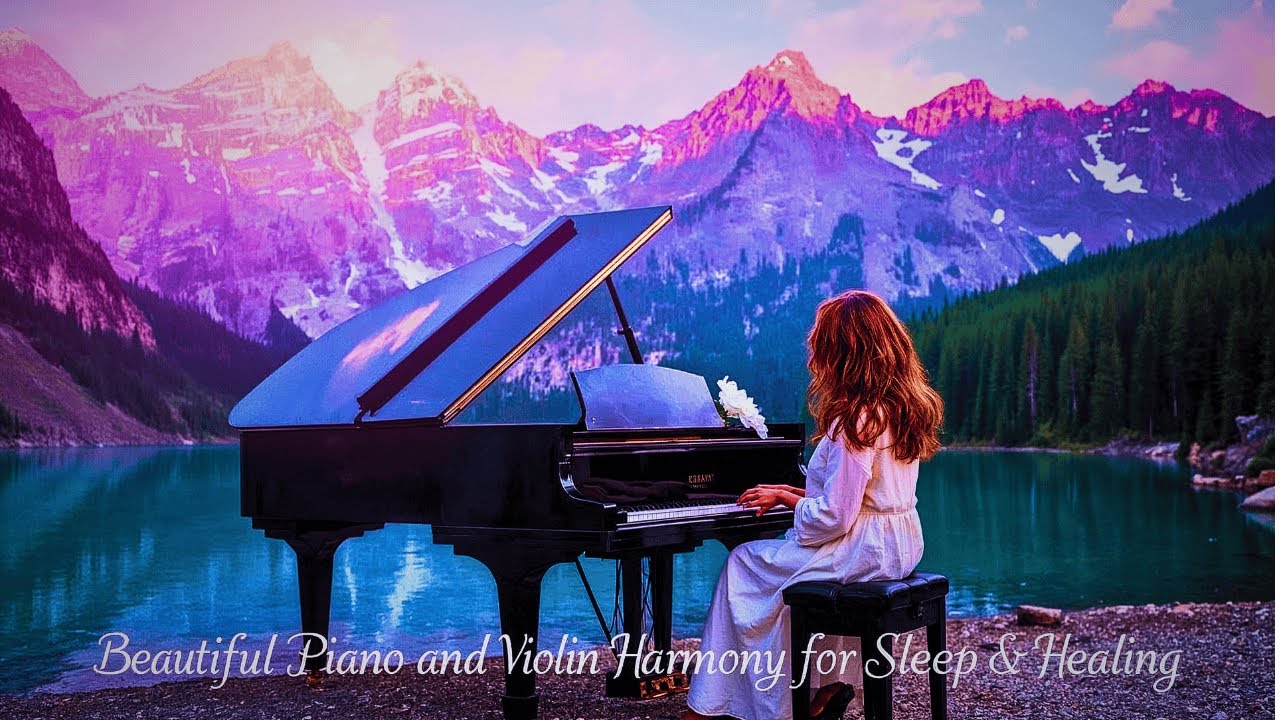 Beautiful Piano and Violin Harmony for Sleep & Healing