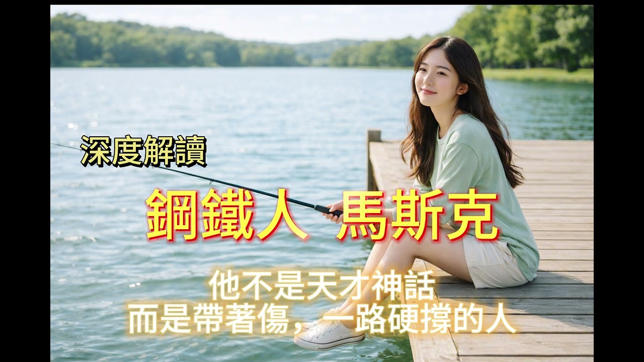 《鋼鐵人馬斯克》深度解讀｜他不是天才神話，而是帶著傷一路硬撐的人