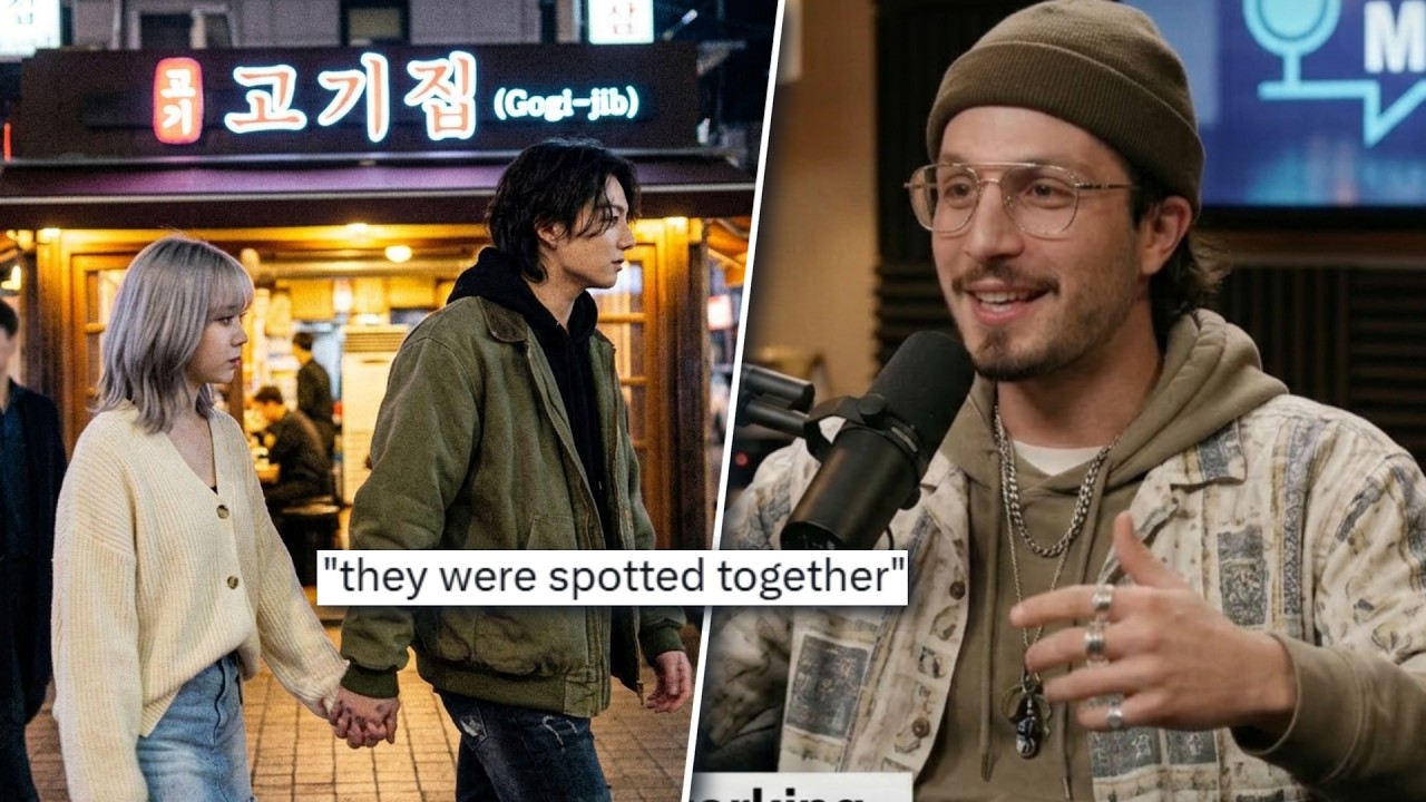 Чонгук и Винтер замечены за ужином, подписывающими свои имена и держащимися за руки? Западный арт...