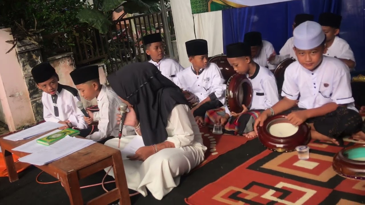 BOCAH CILIK - HADROH ALFANSA (Acara TPQ Nurul Huda - Plalar)