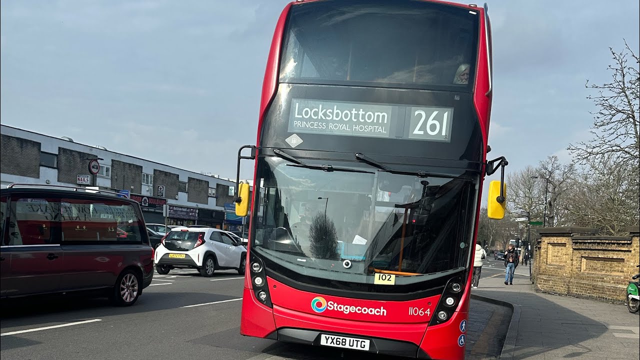 *YX68 UTG*Stagecoach London 68Reg ADL Enviro400MMC