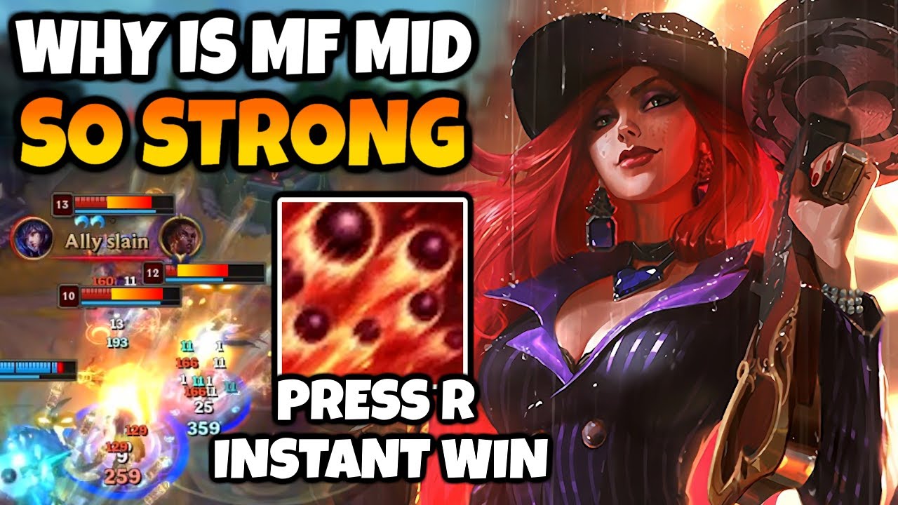MISS FORTUNE MID is DEFINITELY HIDDEN OP. Easy, scales amazingly, almost unkillable.