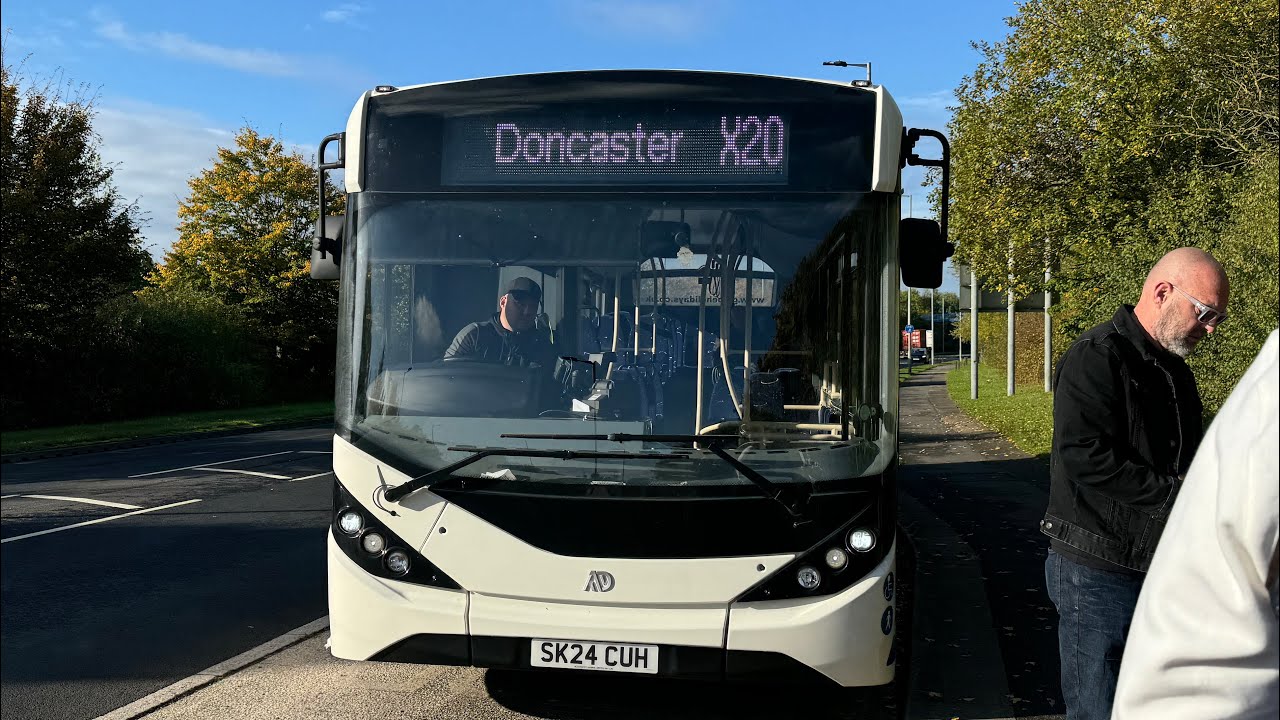 X20 Globe Bus - Mexborough to Doncaster Frenchgate (Full Ride)