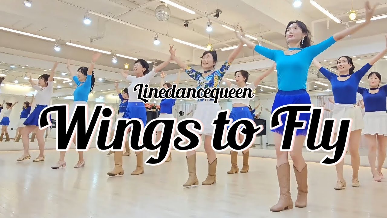 Wings To Fly Line Dance l Absolute Beginner l Wings To Fly Line Dance l Linedancequeen l Junghye ...