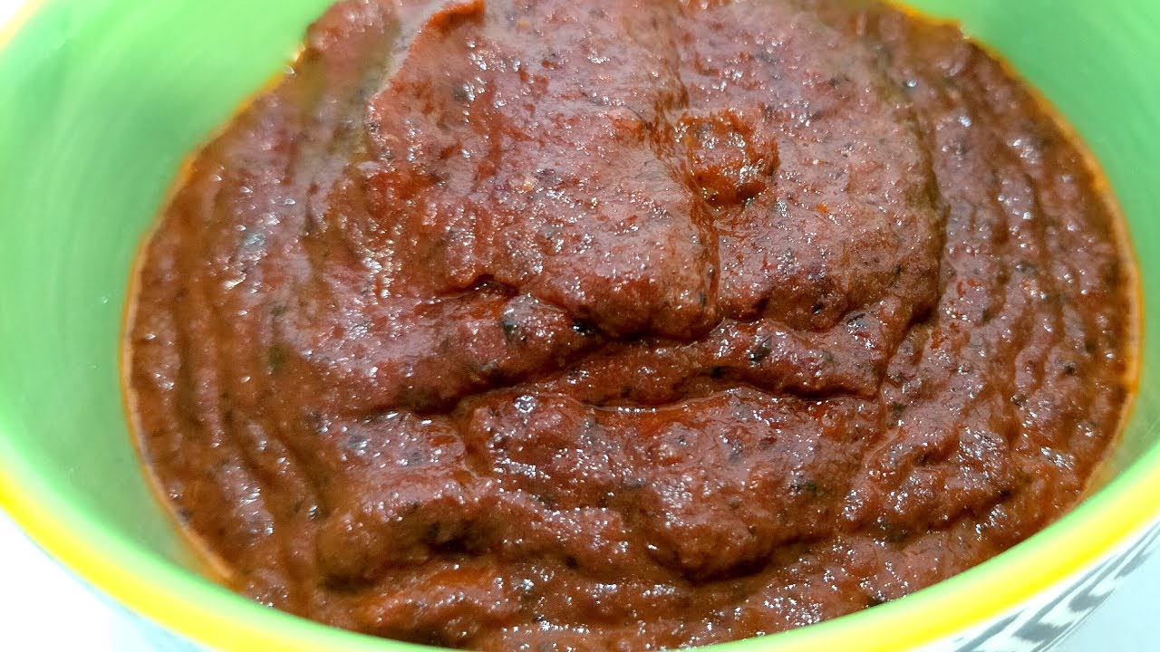Potenciador de sabor para triunfar ( SALMORRETA de pimiento choricero )🌶🧄☘🍅