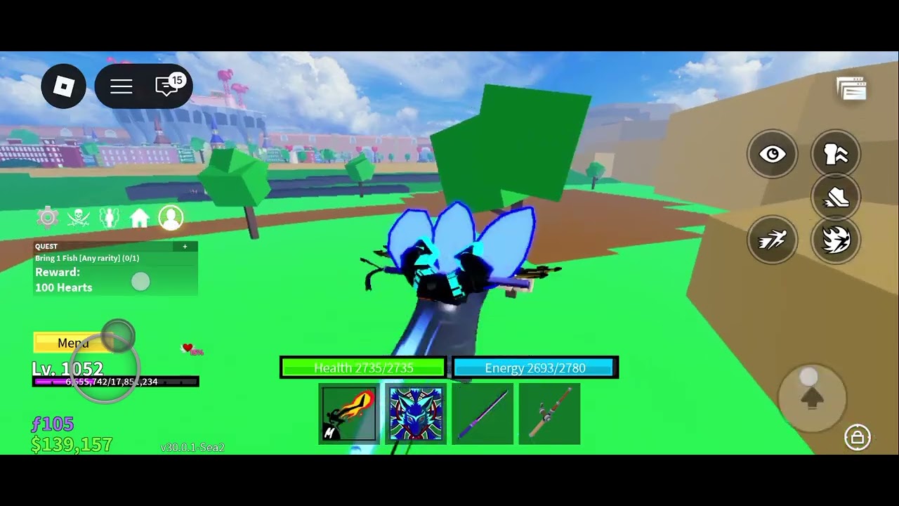 Valentine's update block fruit god