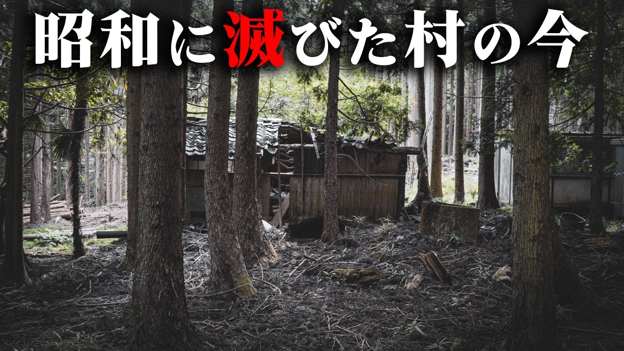 甲賀流発祥の地に眠る、昭和に滅びた集落跡を訪れる【滝谷集落 - 廃村探訪】