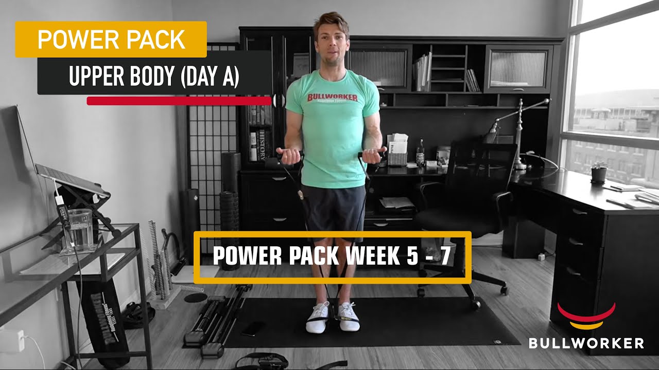 Bullworker Live Upper Body Power Pack Weeks 5 - 7 Day A