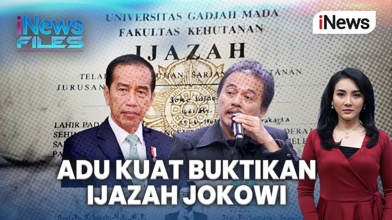 FULL Adu Kuat Makin Panas! Siapa yang Bisa Buktikan Kebenaran Ijazah Jokowi? | iNews Files (5/12)