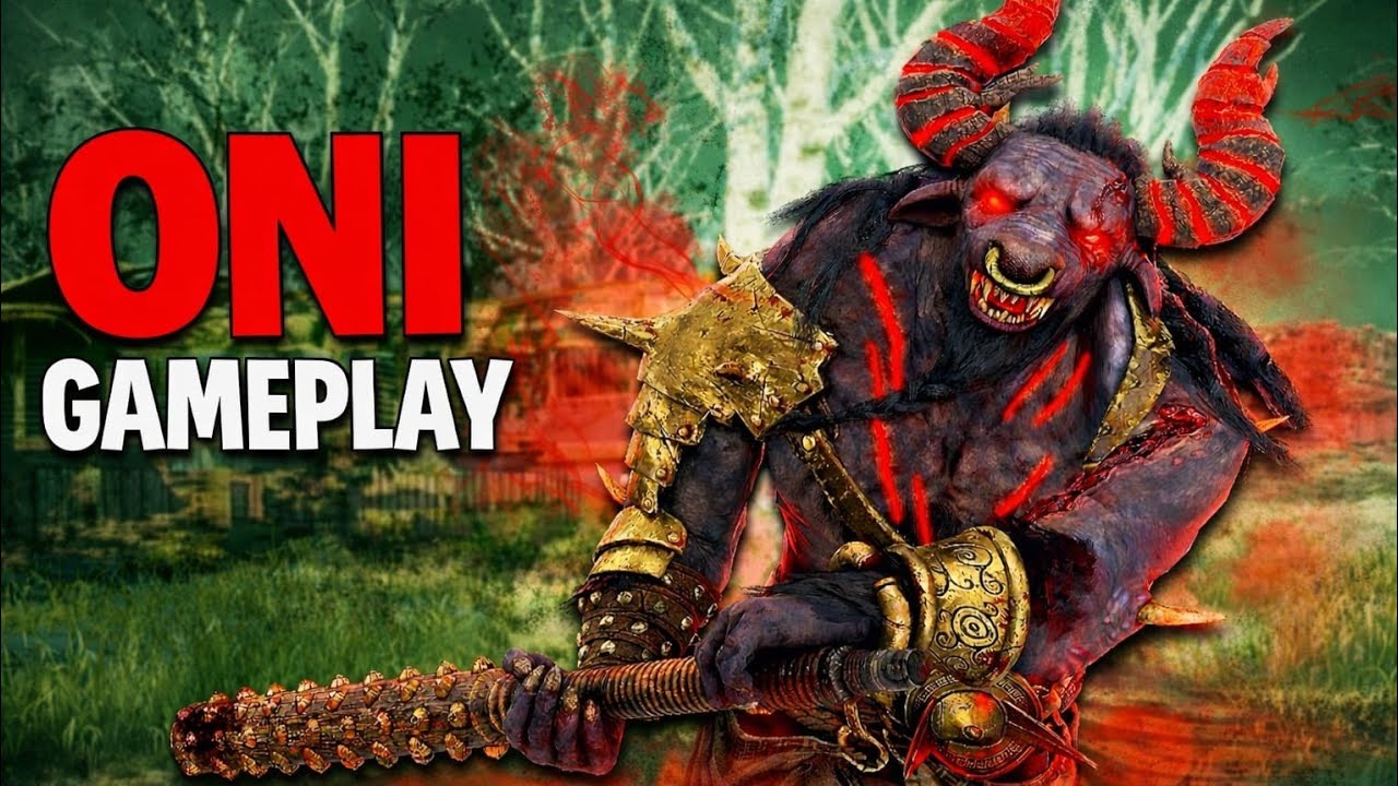 THE ONI GAMEPLAY (DBD NO COMMENTARY)