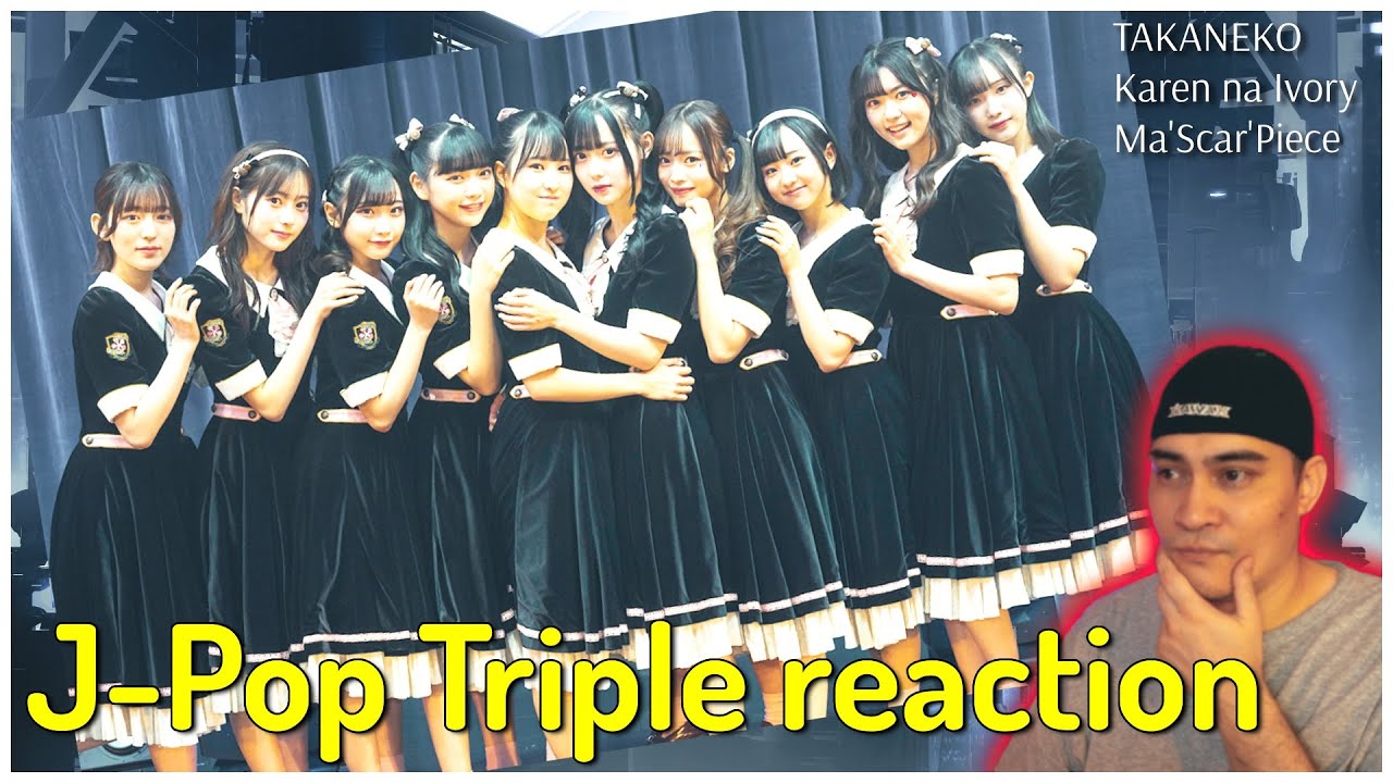 Reacting to Japanese idol groups: TAKANEKO | Karen na Ivory | Ma'Scar'Piece