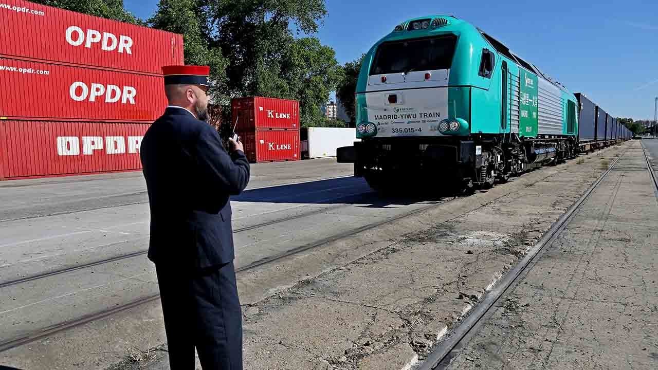 Yiwu to Madrid cargo train benefits China-Europe trade