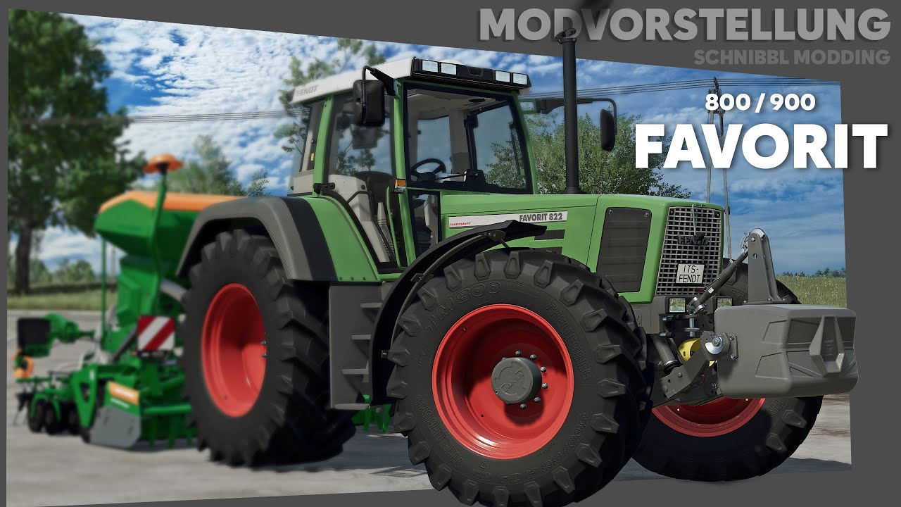🥳 Noch mehr DETAILS, SOUND & WAHNSINN: FENDT FAVORIT Series by SCHNIBBL MODDING 🔥🥵 | FS 22