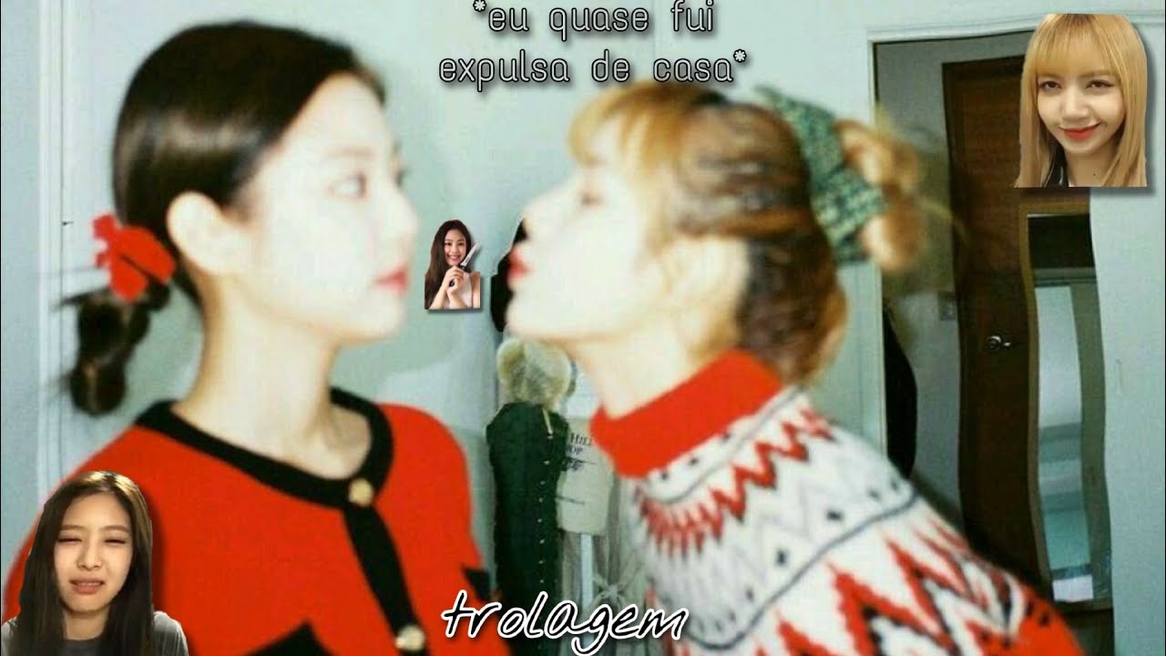 TROLLEI A JENNIE *QUASE FUI EXPULSA* (trolagem jenlisa redublagem.)