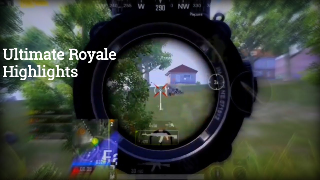 Pubg Mobile Ultimate Royale Highlights |  5 Finger + Gyroscope | One Main