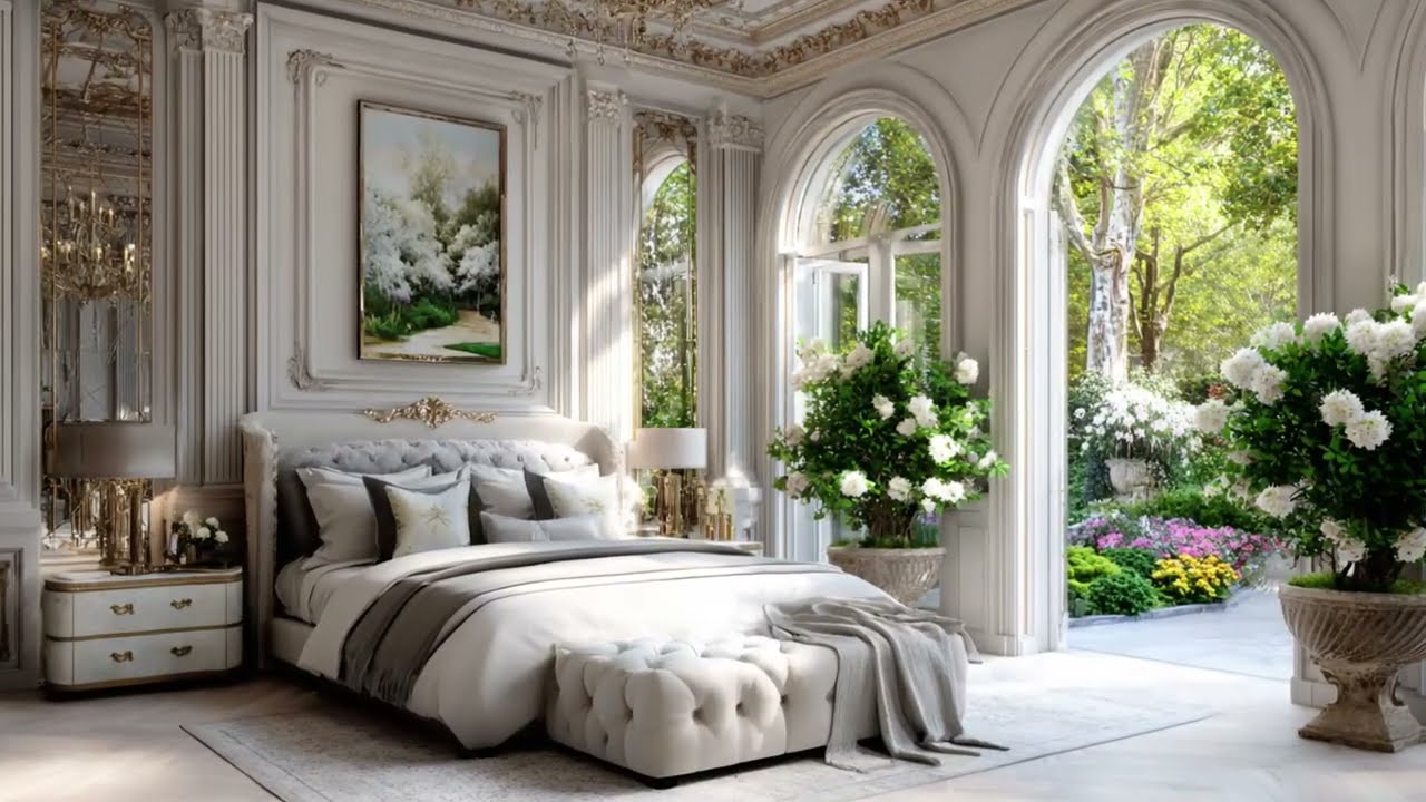 Inside The Royal Blue Estate Timeless French Baroque Dream Mansion of Ultimate Luxury