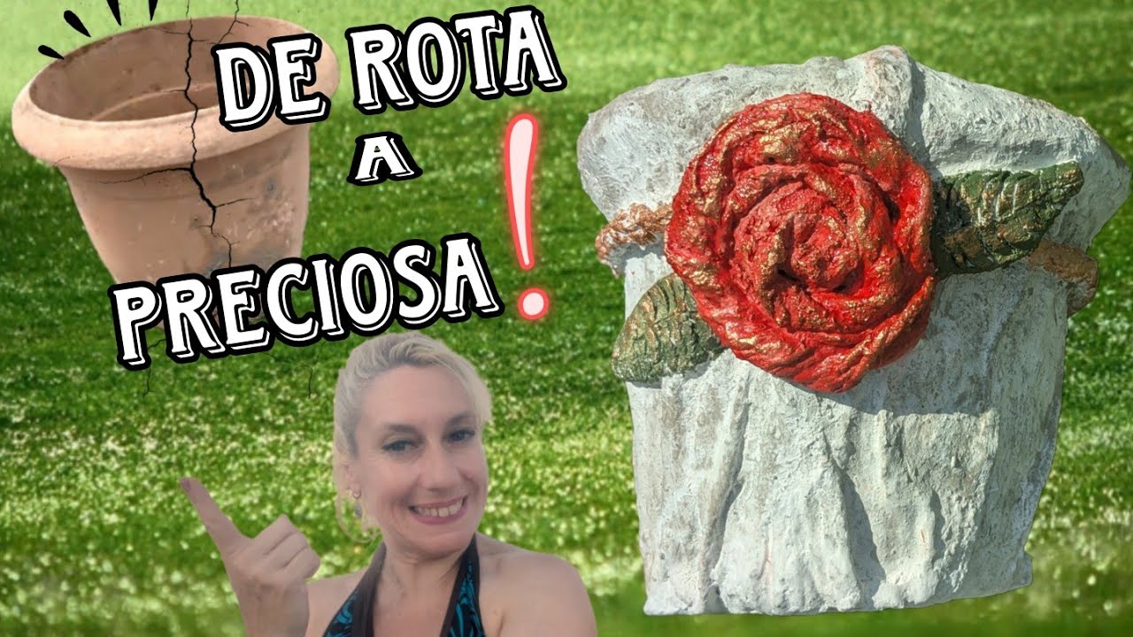 De MACETA  ROTA a nueva VIDA 