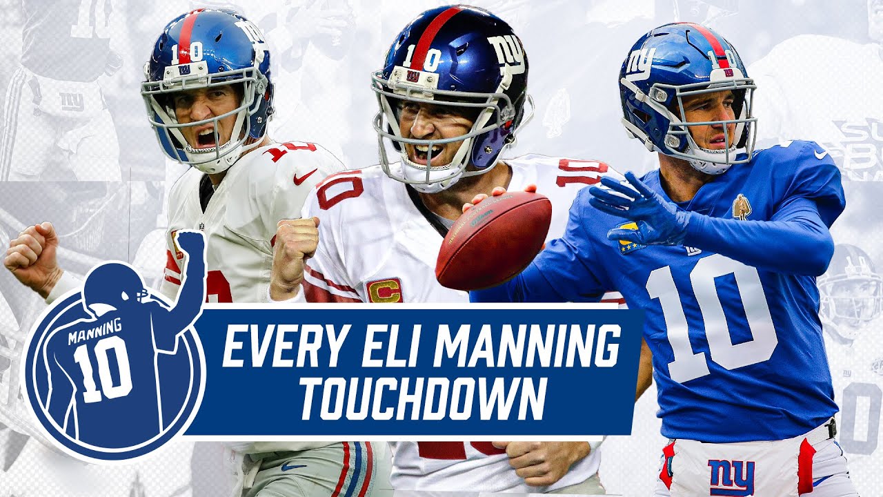 EVERY Single Eli Manning Touchdown | New York Giants Highlights