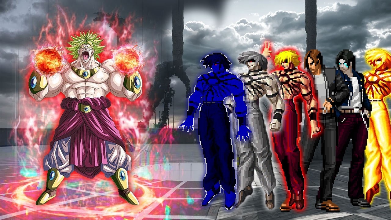 [Mugen KOF] Broly Edit Vs Kyo Kusanagi, Super Orochi Team