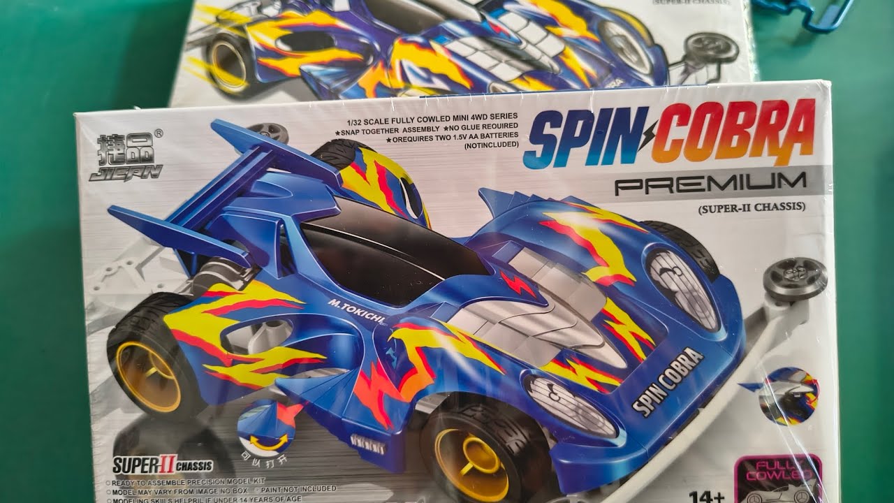 Unboxing & Review Rep.Tamiya Spin Cobra 