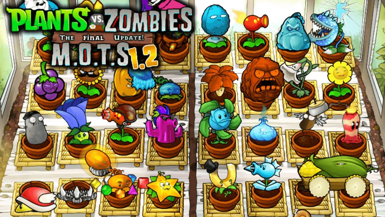 PvZ MOTS v1.2 Final Update (Part 5) | Grapeshot, Frostbite, Diamond Box Flower & More | Download