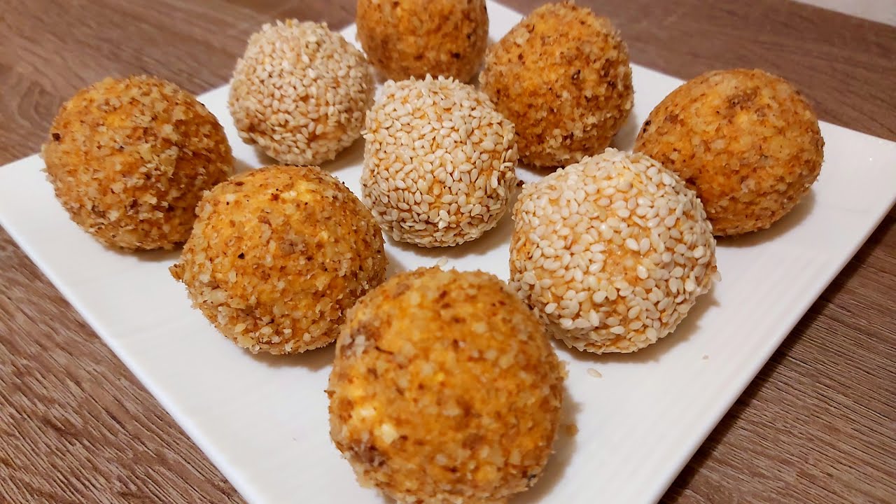 Urnebes (salata) kuglice, jeftine, brze za napraviti, ukusne i dekorativne