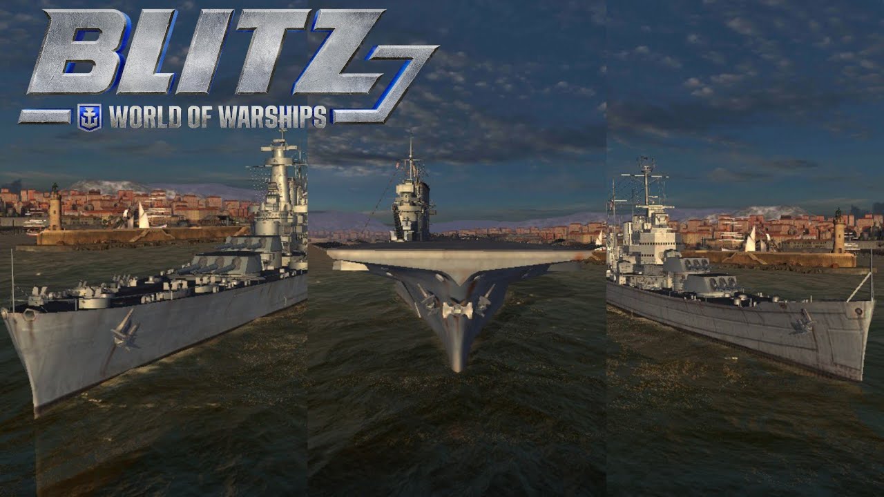 Playing Three Tier VIII American Warships! | World of Warships Blitz New Year Special (Reuploaded)