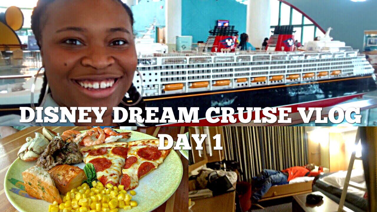 DISNEY DREAM CRUISE VLOG DAY 1 | AFORALEXIS