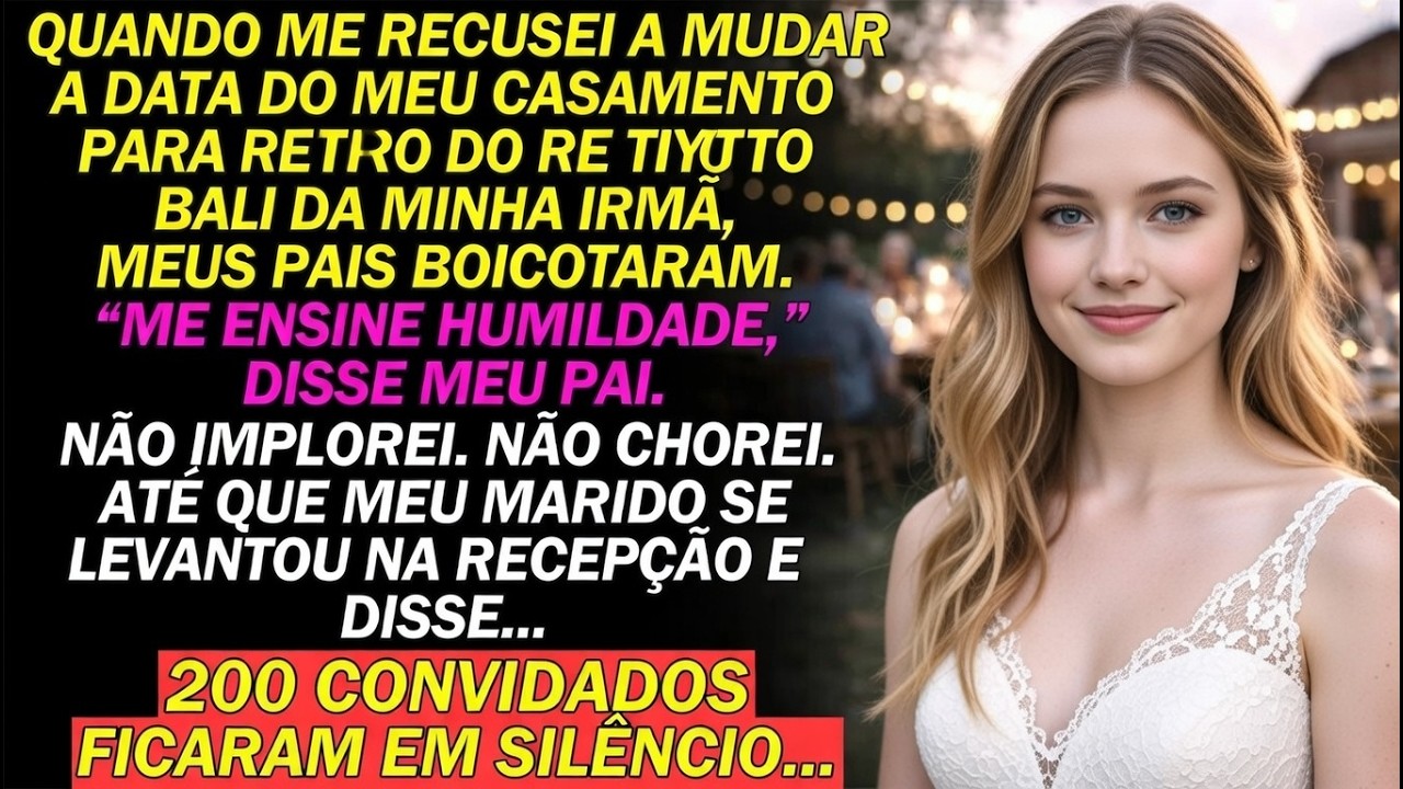 Meus Pais Boicotaram Meu Casamento Para 