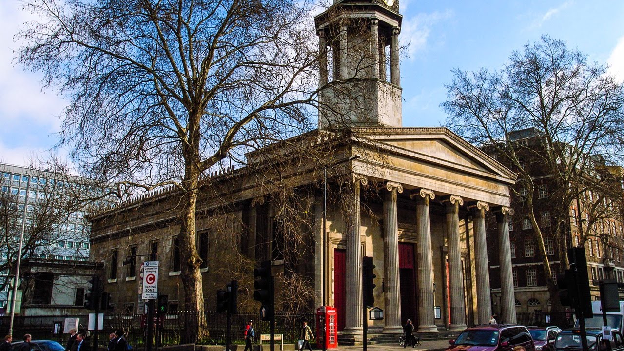 St Pancras New Church London