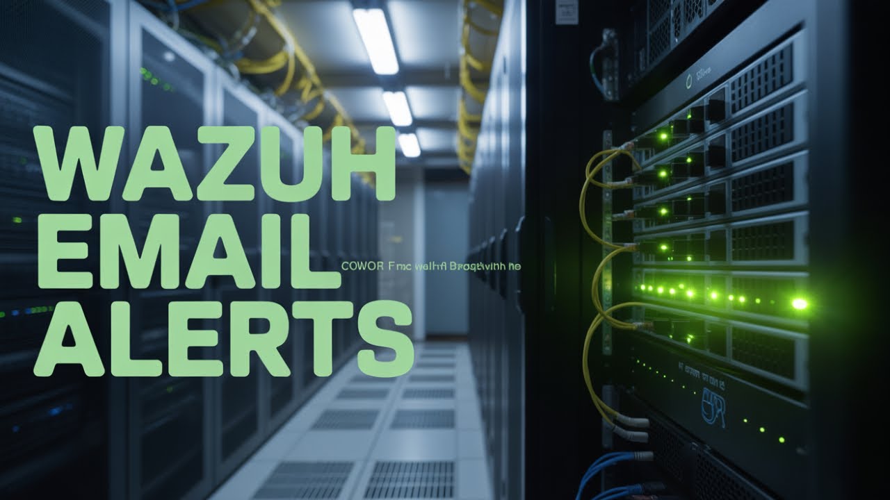 Мастер Wazuh EMAIL ALERTS с простой настройкой Gmail