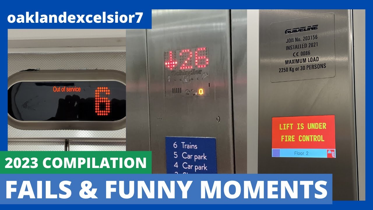 2023 Lift/Elevator Fails & Funny Moments Compilation
