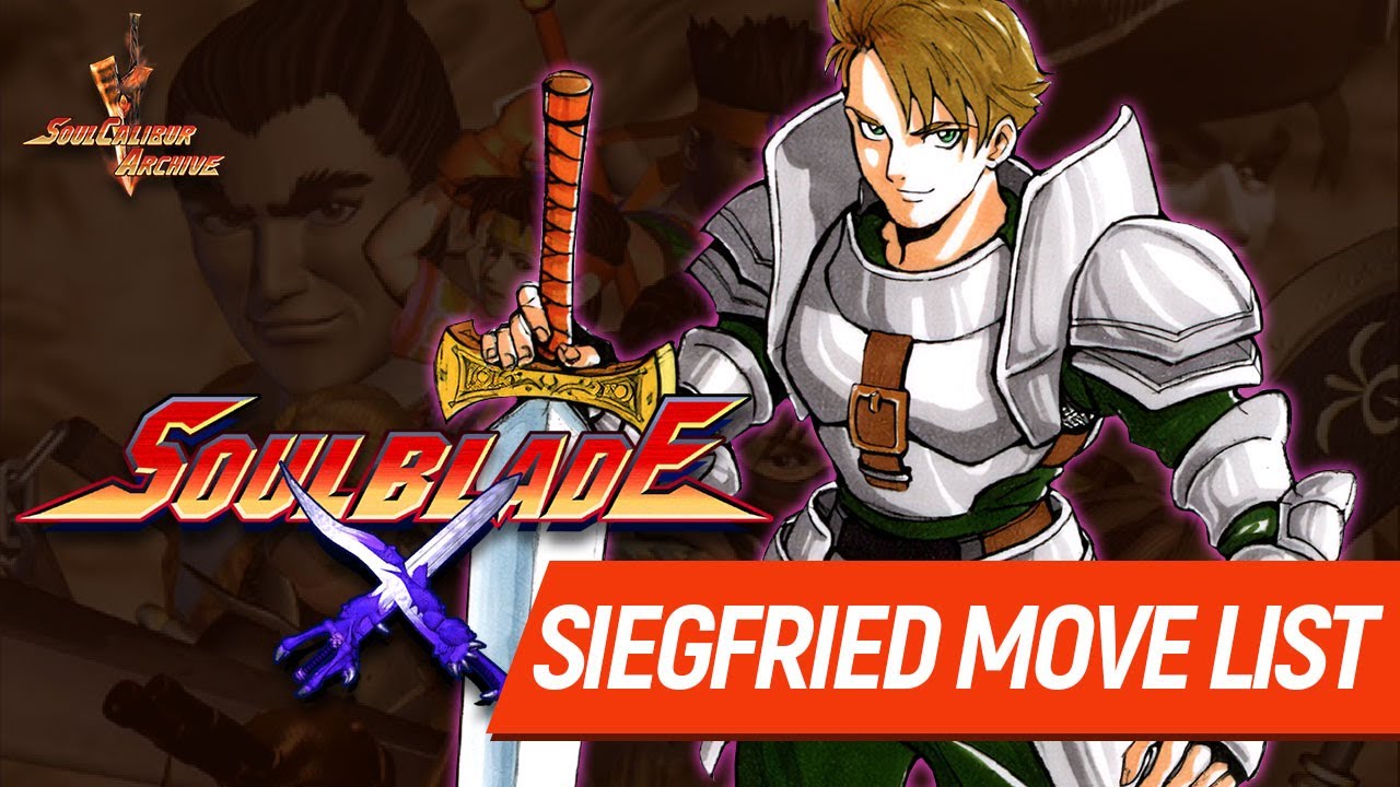 SoulEdge / SoulBlade Siegfried Command Moves List