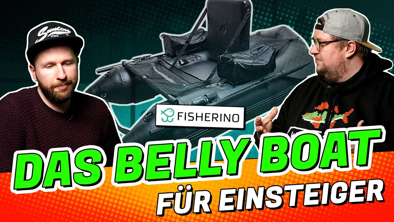 12BB Belly Boat 🔵 Angeln mit dem Belly f&uuml;r Einsteiger! #Fisherino Talk #1