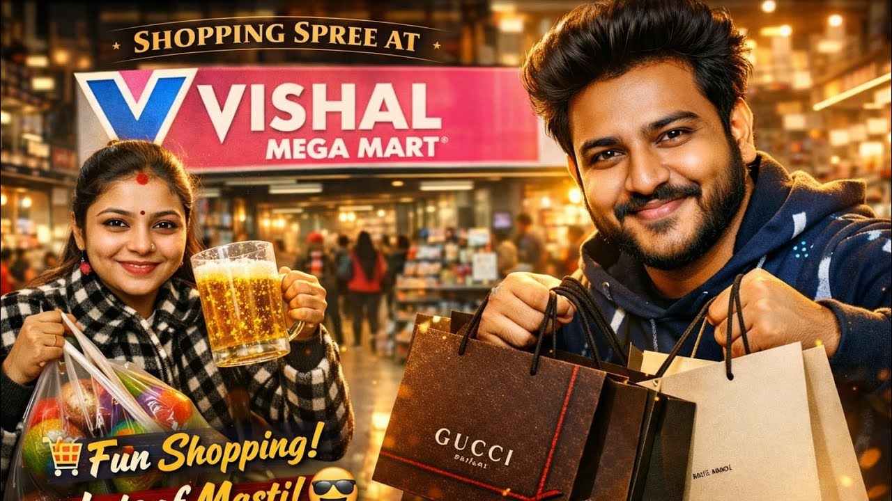 Vishal Mega Mart 🏬 || Clothes & Grocery🦸&zwj;♂️🧃|| Shopping Mall 🏢 || Vlog #18 || Danny Singh Vlogs