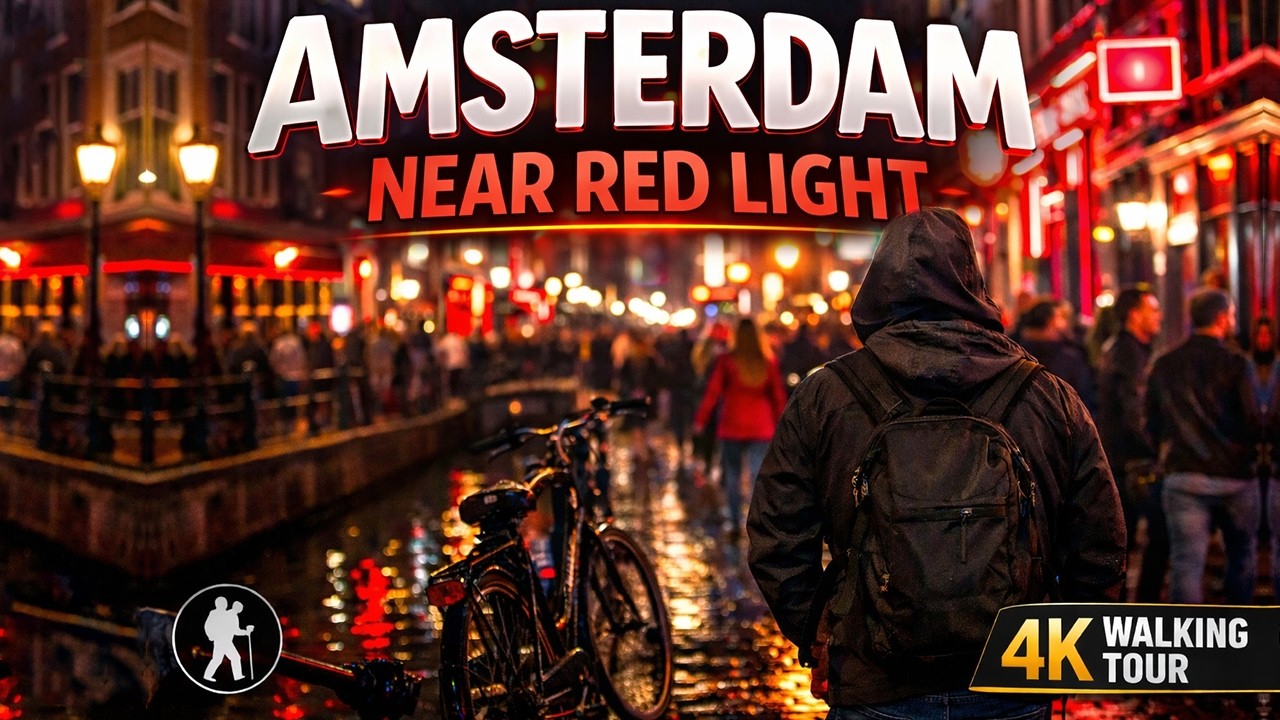 Amsterdam Walk 🇳🇱 | Near Red Light District | 4K Walking Tour 2026 - Exploring Amsterdam Centrum