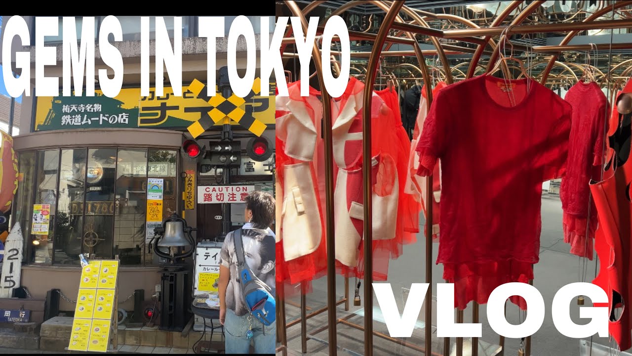 random gems / thrift in meguro ward ( yutenji / gakugei-daigaku) + archive store shibuya, tokyo vlog
